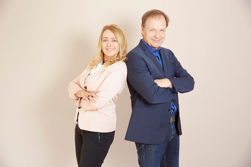 Simonis Servicekultur Kollegen Umberta Andrea Simonis und Stefan Grassmann